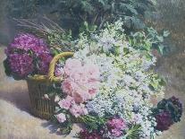 Still Life of Flowers on a Terrace-Pierre Bourgogne-Giclee Print