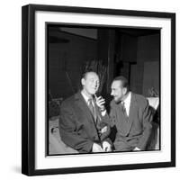 Pierre Brasseur and Bourvil-Beynon-Framed Photographic Print