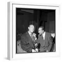 Pierre Brasseur and Bourvil-Beynon-Framed Photographic Print