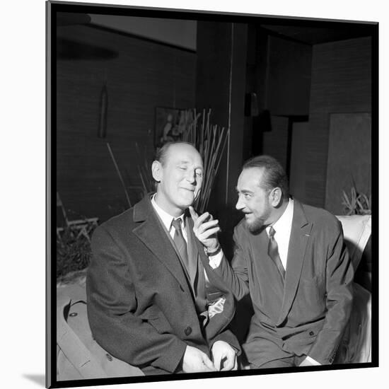 Pierre Brasseur and Bourvil-Beynon-Mounted Photographic Print