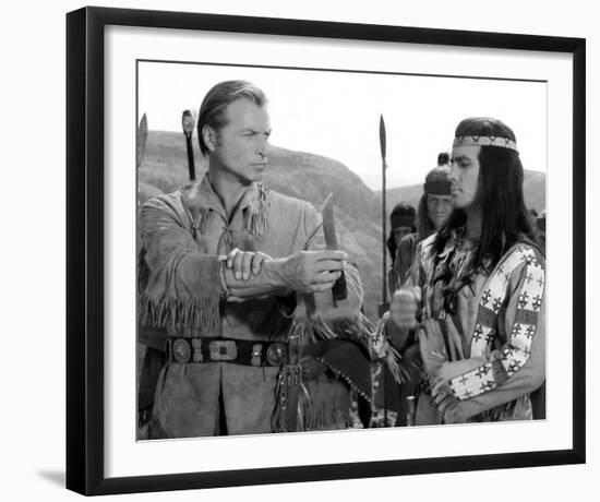 Pierre Brice, Winnetou - 1. Teil (1963)-null-Framed Photo