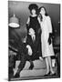 Pierre Cardin, Italian-Born French Fashion Designer, with Models at Bonwit Teller-null-Mounted Photo