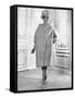 Pierre Cardin Women's Voluminous Coat-null-Framed Stretched Canvas