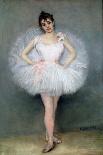 Sitting Ballet Dancer, 1890-Pierre Carrier-belleuse-Giclee Print