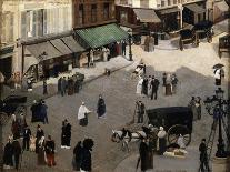 The Place Pigalle in Paris, 1880S-Pierre Carrier-belleuse-Giclee Print