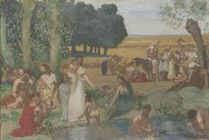Young Girls by the Seaside, 1887-Pierre Cécil Puvis de Chavannes-Giclee Print