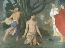 The Beheading of Saint John the Baptist, C. 1869-Pierre Cécil Puvis de Chavannes-Framed Stretched Canvas