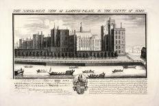 Lambeth Palace, London, 1745-Pierre-Charles Canot-Giclee Print