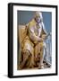 Pierre Corneille, 1779 (Marble)-Jean-jacques Caffieri-Framed Giclee Print