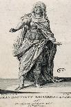The Actor Bellemore in Role of Matamoro in Illusion Comique, Play-Pierre Corneille-Giclee Print