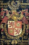 Shield of Edward Iv, King of England, in His Capacity as Knight of the Order of the Golden Fleece-Pierre Coustain-Framed Stretched Canvas