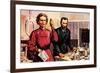 Pierre Curie and Marie Curie-McConnell-Framed Giclee Print