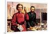 Pierre Curie and Marie Curie-McConnell-Framed Giclee Print