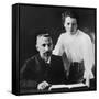 Pierre Curie and Marie Sklodowska Curie (1867-1934), C. 1903-null-Framed Stretched Canvas