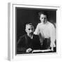 Pierre Curie and Marie Sklodowska Curie (1867-1934), C. 1903-null-Framed Premium Photographic Print