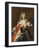 Pierre de Bérulle, premier président au parlement de Grenoble-Hyacinthe Rigaud-Framed Giclee Print