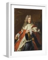 Pierre de Bérulle, premier président au parlement de Grenoble-Hyacinthe Rigaud-Framed Giclee Print