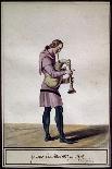Bagpipe Player, 1372-Pierre de La Mesangere-Giclee Print