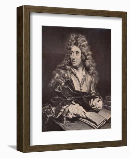 Pierre de Montarsis, c1692 (1894)-Gerard Edelinck-Framed Giclee Print