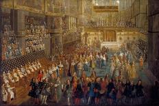 Cavalcade of Louis XV after His Coronation, October 1722-Pierre-Denis Martin II-Giclee Print