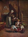 'The Little Domestic', 1869, (1938)-Pierre Edouard Frere-Giclee Print