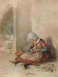 'The Little Domestic', 1869, (1938)-Pierre Edouard Frere-Giclee Print