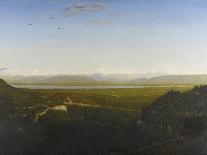 View of Mont Blanc, See from La Faucille, C.1865-Pierre Etienne Theodore Rousseau-Giclee Print