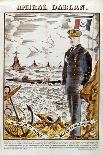 Admiral Francois Darlan, Commander of the French Navy, 1940-Pierre Falke-Framed Giclee Print