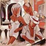 Havana Piano-Pierre Farel-Mounted Art Print