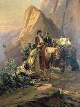 Memories of the Trip from Paris to Cadiz - Alexandre Dumas (Per) in Spain, 1830-Pierre Francois Eugene Giraud-Giclee Print