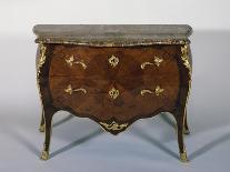 Louis XV Style Madagascar Rosewood and Kingwood Marquetry Serpentine Commode-Pierre Garnier-Giclee Print