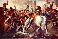 Sur le pont de Lech, à Augsbourg le 12 octobre 1805.-Pierre Gautherot-Mounted Giclee Print