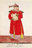 Chinese Emperor in Ceremonial Costume, from Estat Present de La Chine by Pere Bouvet, 1697-Pierre Giffart-Giclee Print