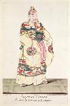 Chinese Emperor in Ceremonial Costume, from Estat Present de La Chine by Pere Bouvet, 1697-Pierre Giffart-Giclee Print