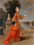 Louis Elisabeth de France (future duchesse de Parme) (1727-1759), représentée tenant un rameau-Pierre Gobert-Giclee Print