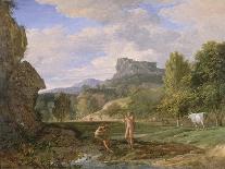 Landscape with Ruins, c.1782-5-Pierre Henri de Valenciennes-Giclee Print