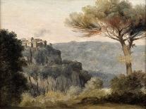 Mount Athos Carved as a Monument to Alexander the Great, 1796-Pierre Henri de Valenciennes-Giclee Print