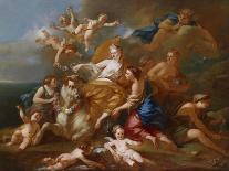 The Rape of Europa-Pierre-Jacques Cazes-Stretched Canvas