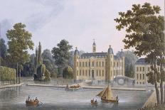 Château De Beloeil, from 'Choix Des Monuments, Edifices Et Maisons Les Plus Remarquables Du…-Pierre Jacques Goetghebuer-Mounted Giclee Print