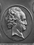 Bust of Marie-Joseph-Gilbert Du Motier, Marquis De La Fayette (1757-1834), 1829 (Marble)-Pierre Jean David d'Angers-Framed Giclee Print