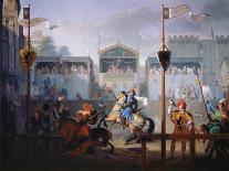 The Joust of the 14th Century, 1812-Pierre Jean François Turpin-Stretched Canvas