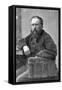 Pierre Joseph Proudhon, French Mulualist Political Philosopher, C1845-1868-null-Framed Stretched Canvas