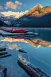 This Red Tent is a Nice Contrast with the Turquoise Water of Upper Joffre Lake in British Columbia,-Pierre Leclerc-Photographic Print