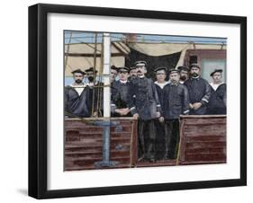 Pierre Loti, Pseudonym of Julien Viaud (1850-1923). French Novelist and Naval Officer. Coloured-null-Framed Giclee Print