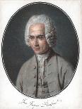 Jean-Jacques Rousseau (1712-7), French Political Philosopher-Pierre Michel Alix-Stretched Canvas