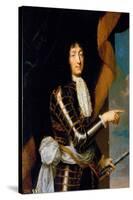 Pierre Mignard / 'Louis XIV', Oil on canvas, 105 x 90 cm. MUSEO DEL PRADO-Pierre Mignard-Stretched Canvas