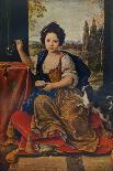 Louise Marie Anne de Bourbon, (1674-1681), illegitimate daughter of Louis XIV, c1680, (1911)-Pierre Mignard-Giclee Print