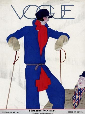 Vogue Cover - December 1927