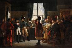 Alexander I Presenting the Cossacks and Kalmuks of the Russian Army to Napoleon I-Pierre-nolasque Bergeret-Stretched Canvas