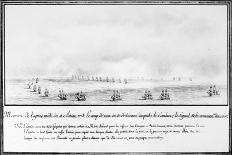 French Squadron, 1778-Pierre Ozanne-Mounted Giclee Print